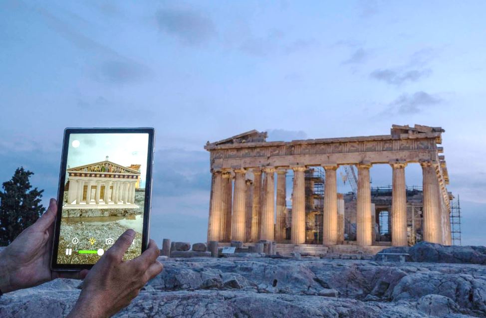 The Chronos app and visiting Athens' Acropolis and Museum