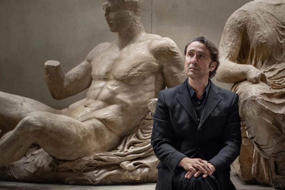 Renos Haralambidis visits the British Museum and posts about his connection with the sculptures from the Parthenon